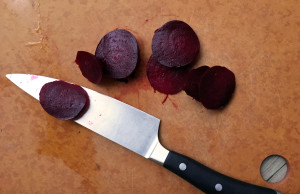 Sliced beets